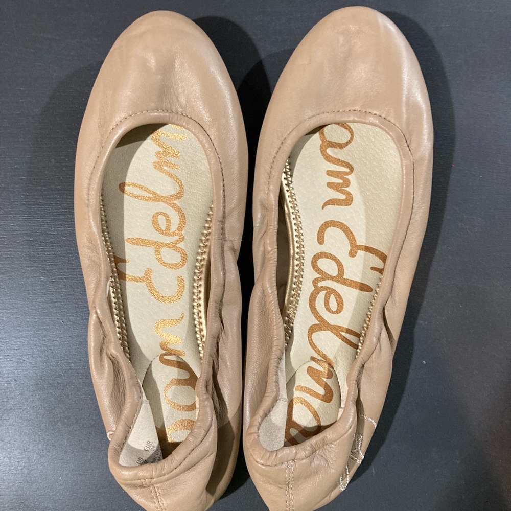 Sam Edelman Ballet Flats Size 8 Nude
